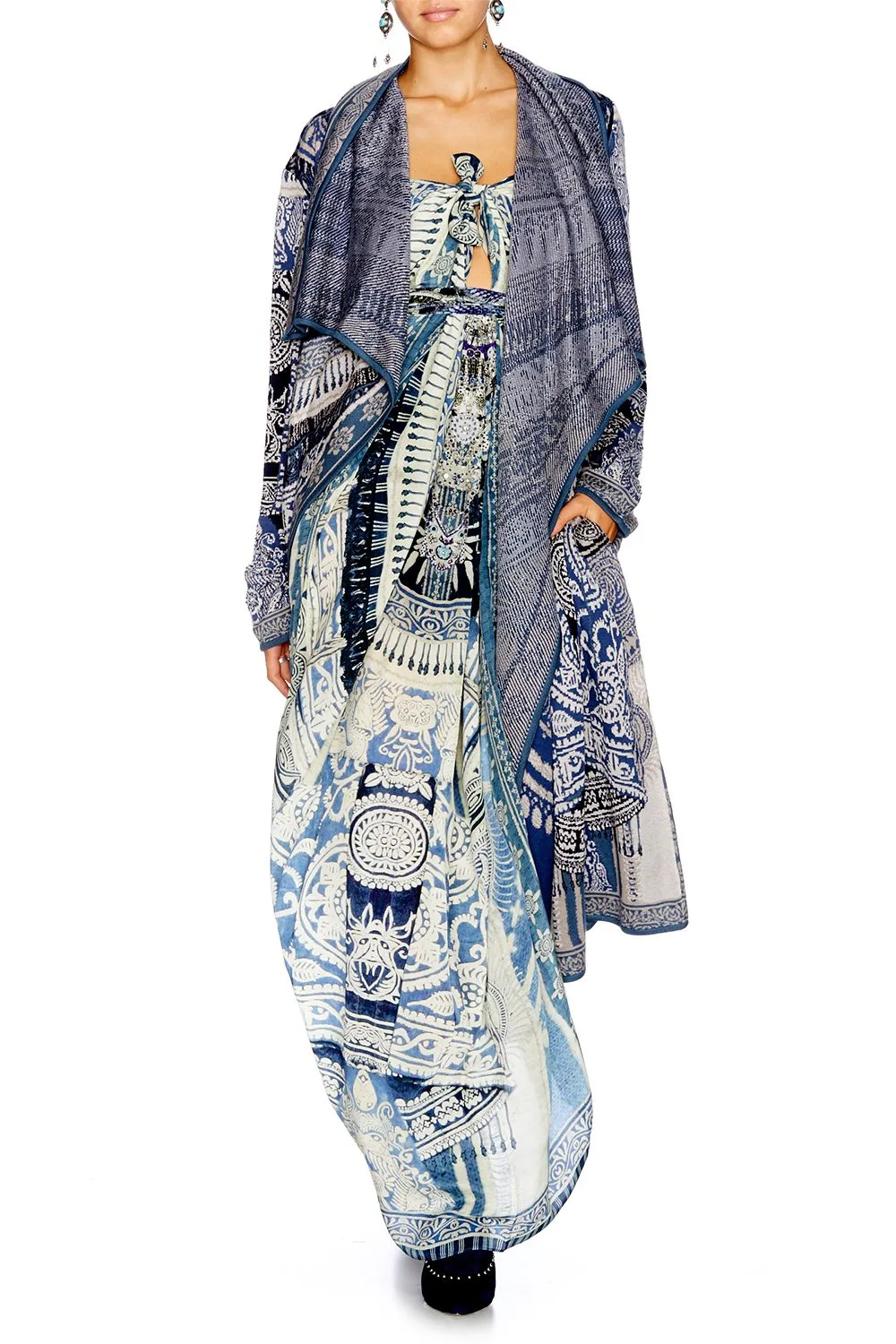 ROUND NECK KAFTAN TALES OF BATIK