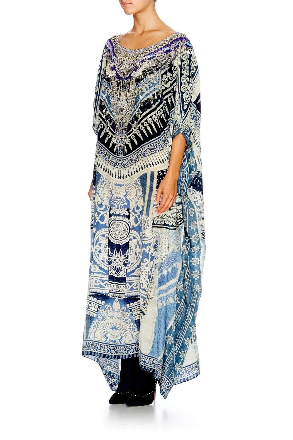 ROUND NECK KAFTAN TALES OF BATIK