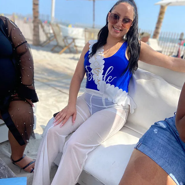 Royal Blue Swimsuit