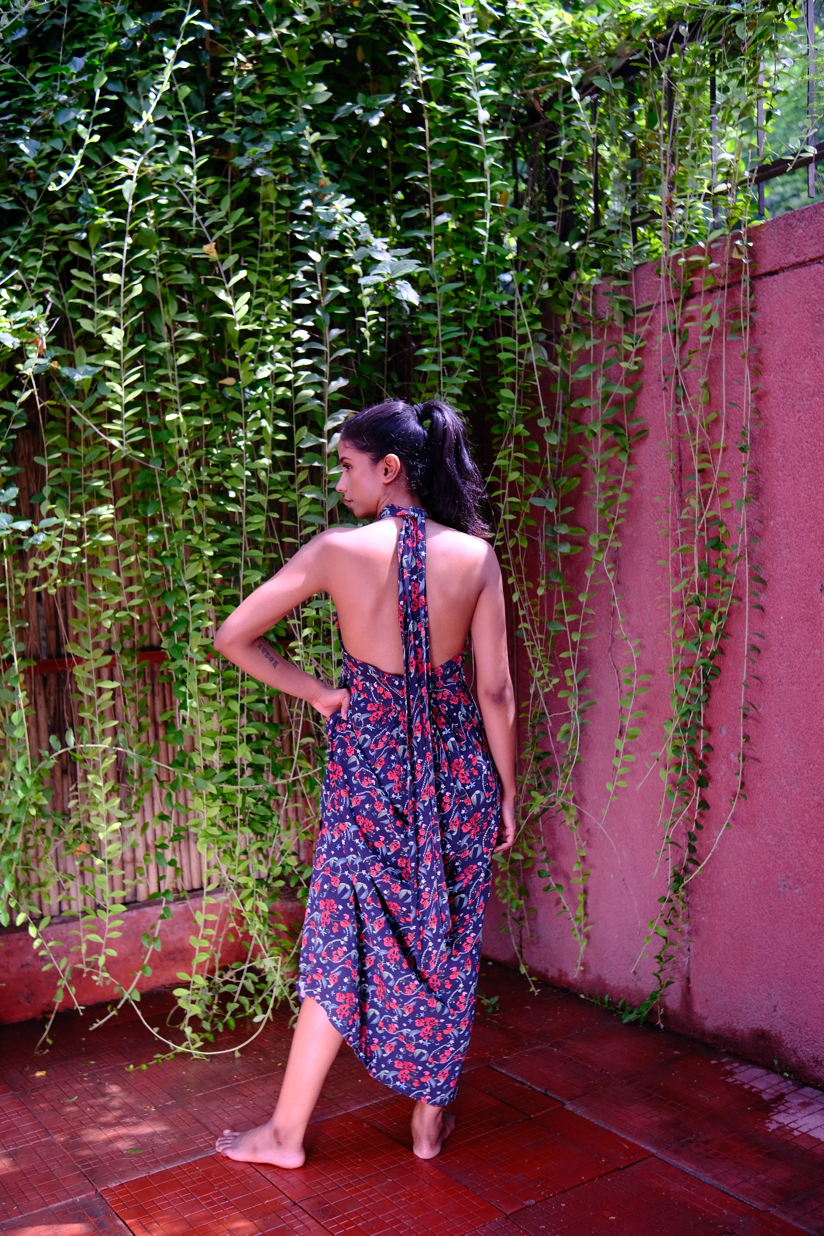 Royal Poinciana Long Tie Up Sarong