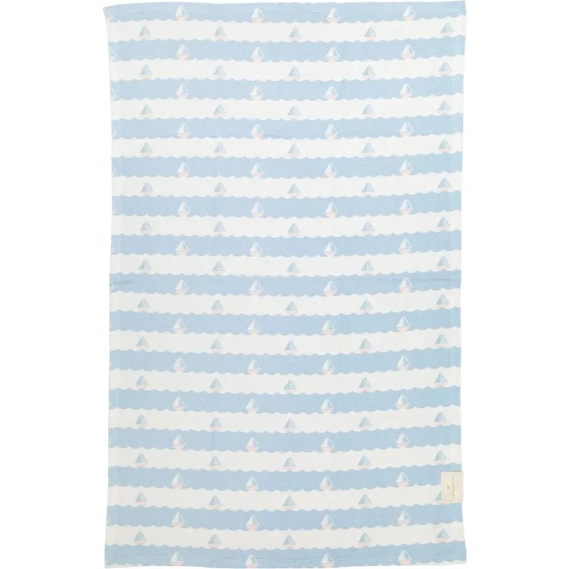 SAL & PIMENTA - Sailboats Towel - White
