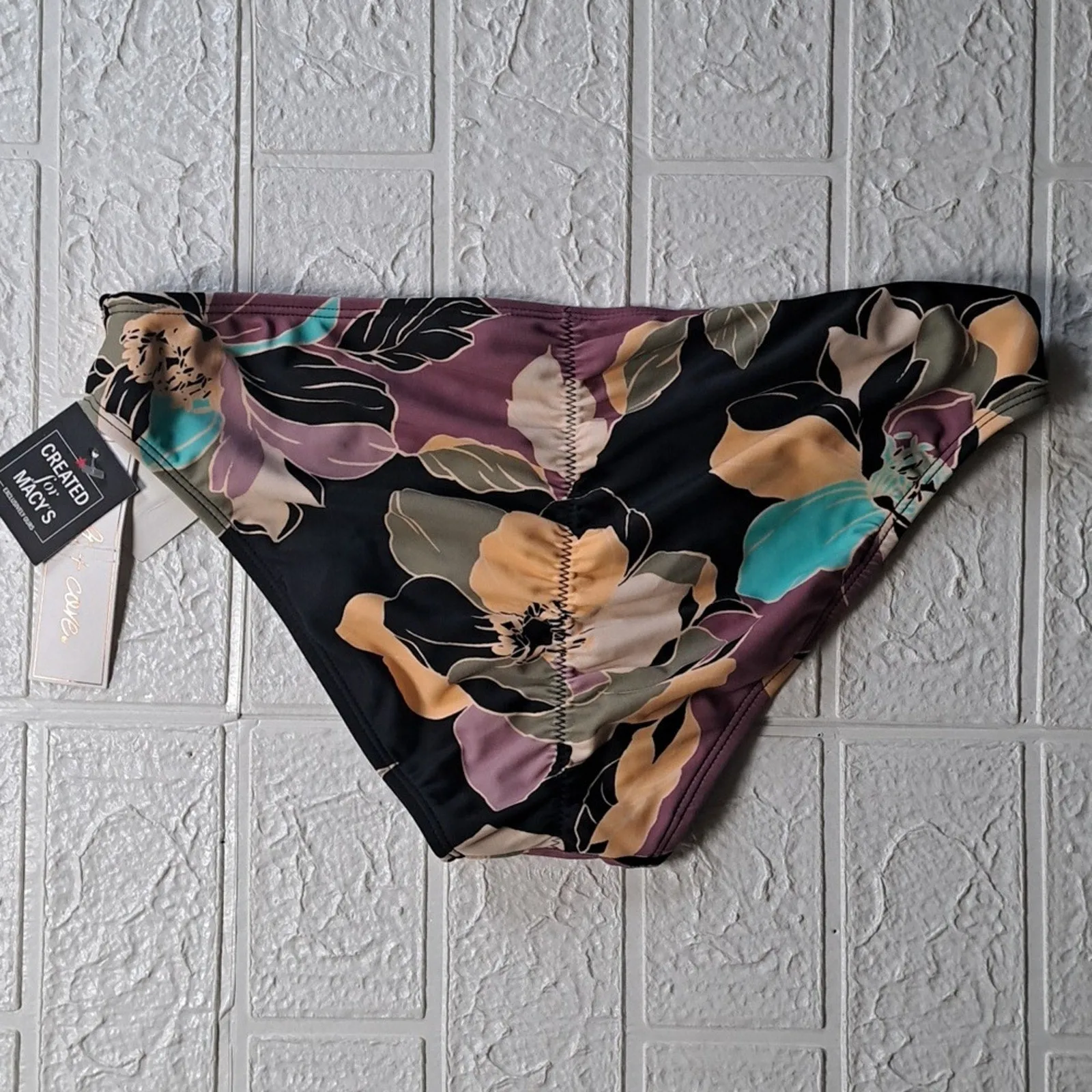 Salt   Cove Midnight Bloom Hipster Bikini Bottoms