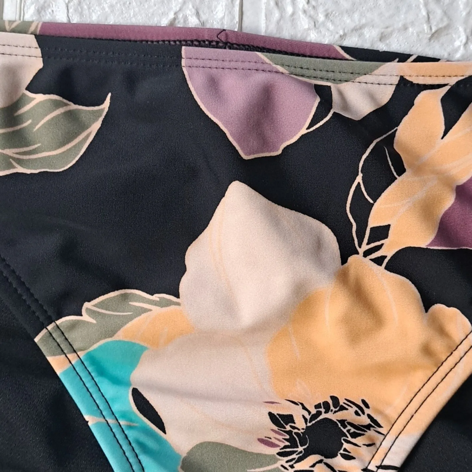 Salt   Cove Midnight Bloom Hipster Bikini Bottoms