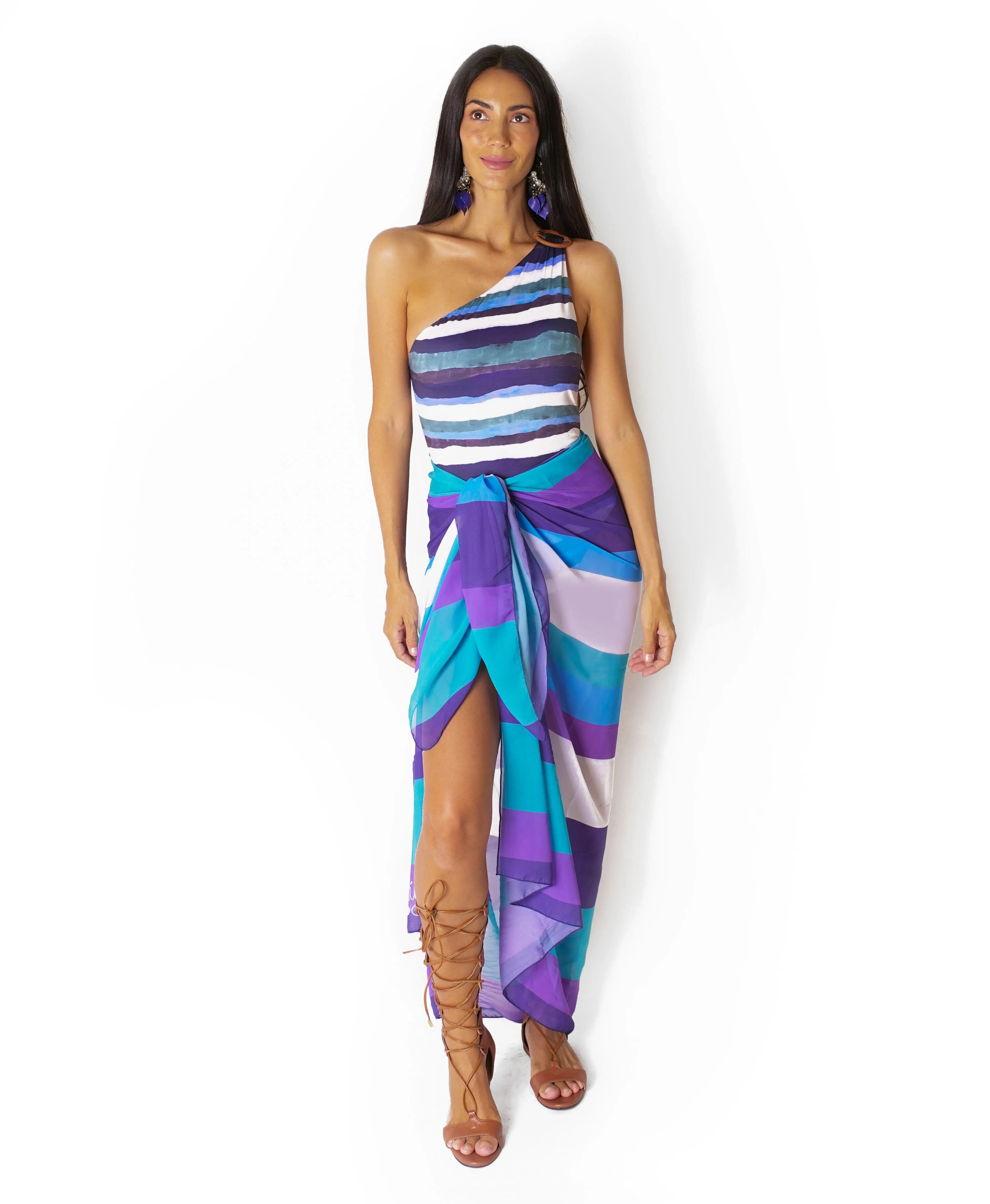 SANTORINI SARONG   SCARF