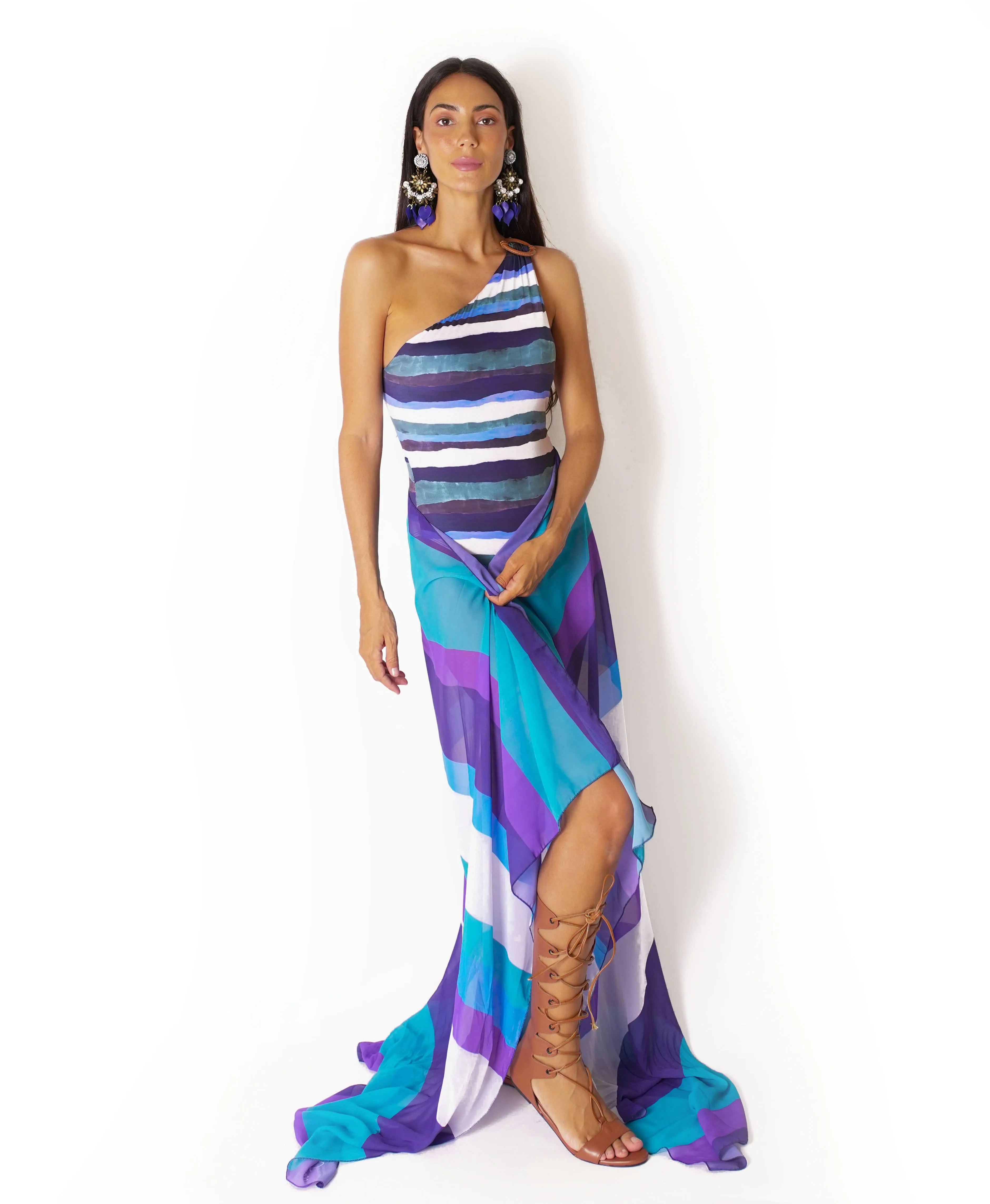 SANTORINI SARONG   SCARF