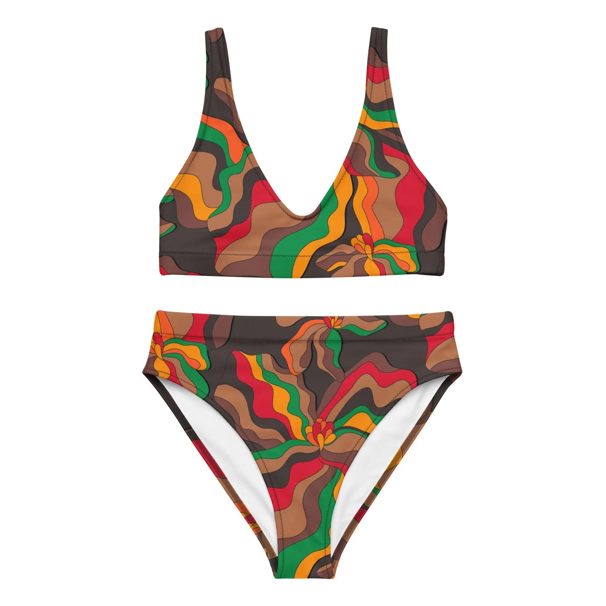 SASSY IRIS retro - Bikinis made of recycled material