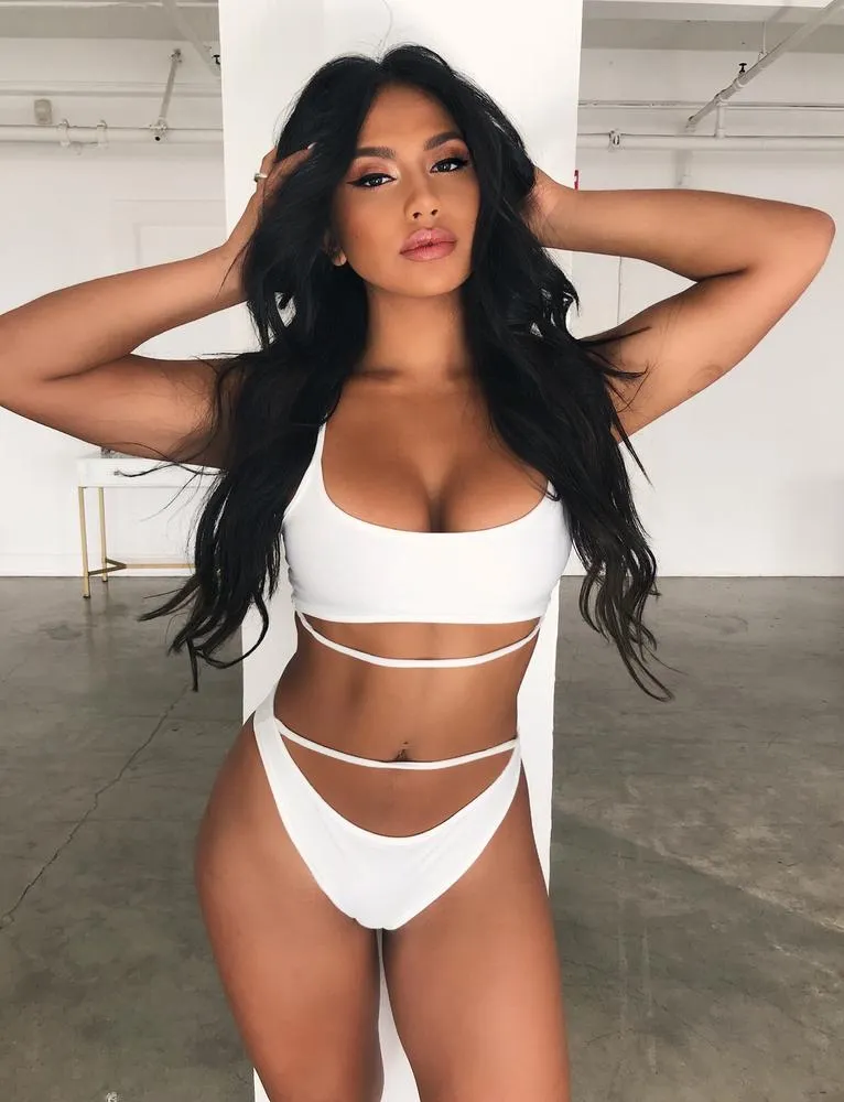 Saxon Bikini Set - White