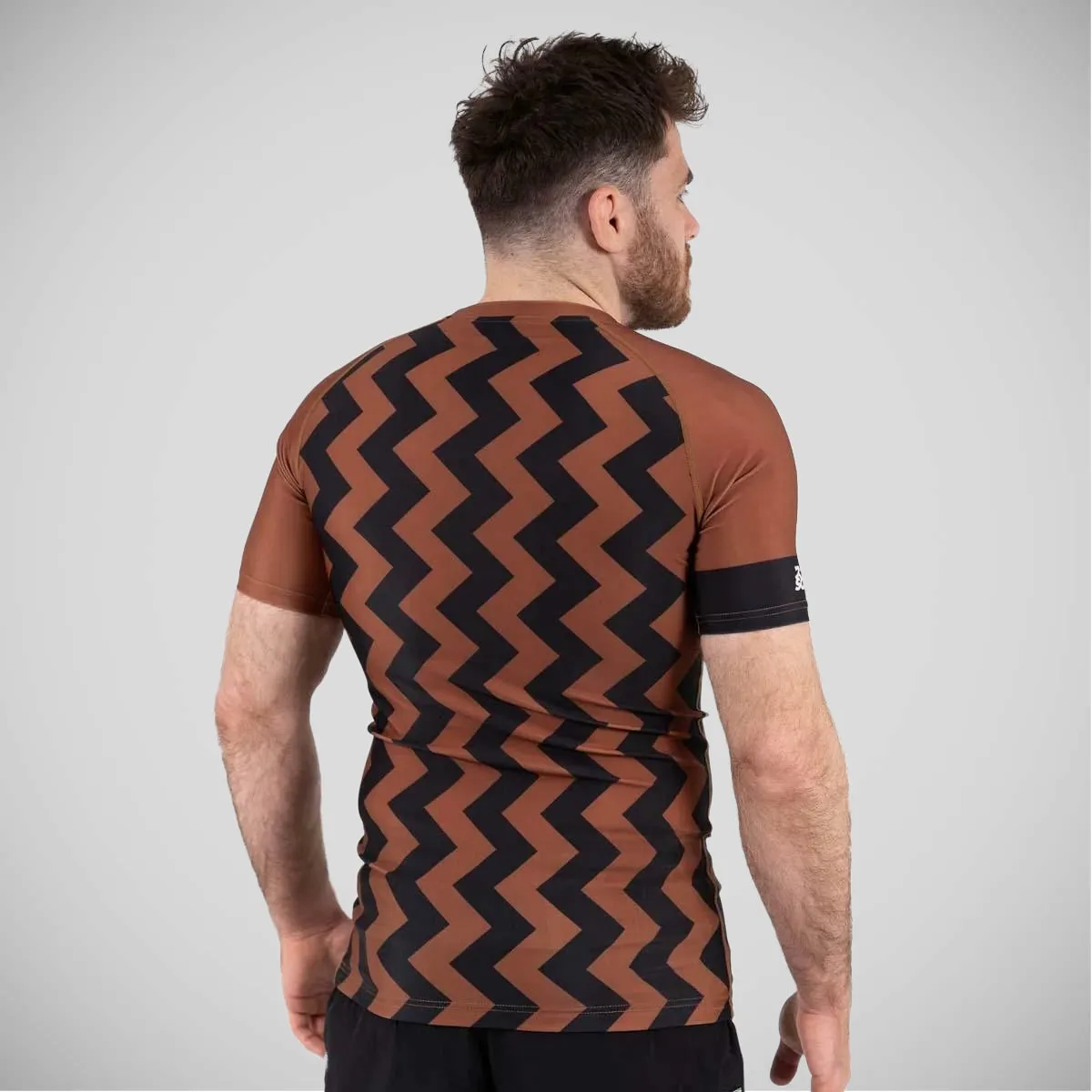 Scramble Ranked V5 Rash Guard Brown