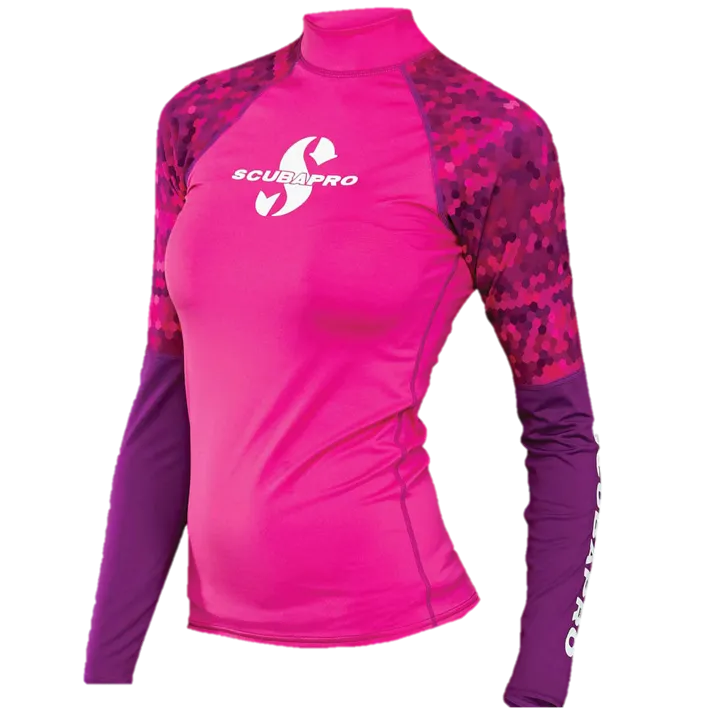 ScubaPro UPF50 Rash Guard, Long Sleeve, Women