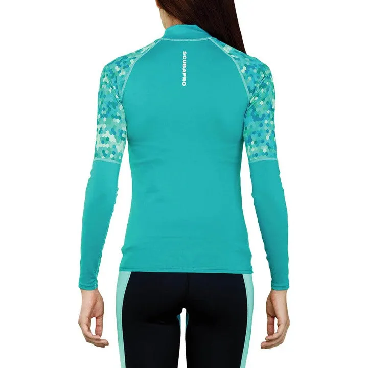 ScubaPro UPF50 Rash Guard, Long Sleeve, Women