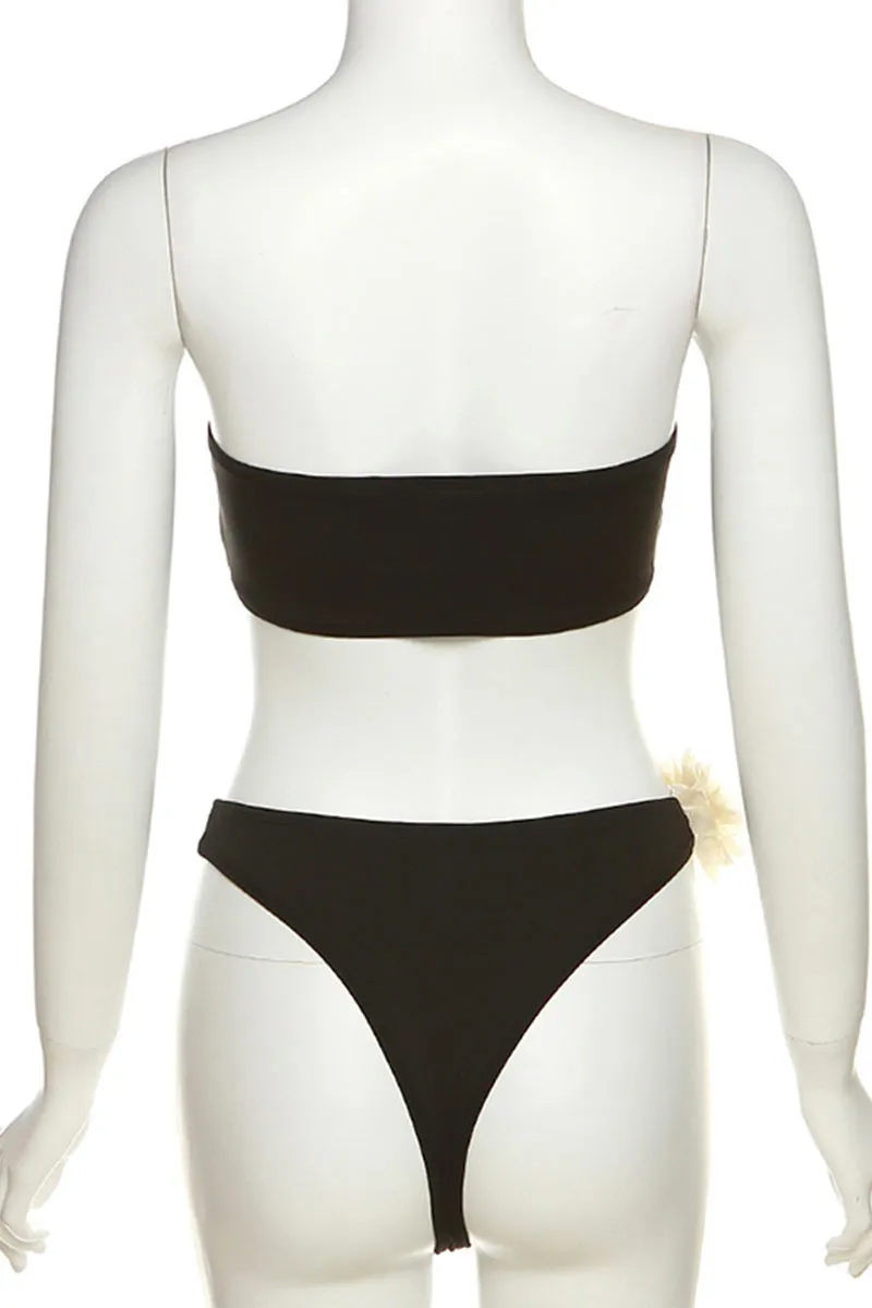 SD328 Flower Bikini Swimsuit