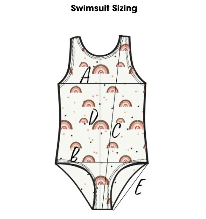 Sea Arches - Periwinkle Swimsuit