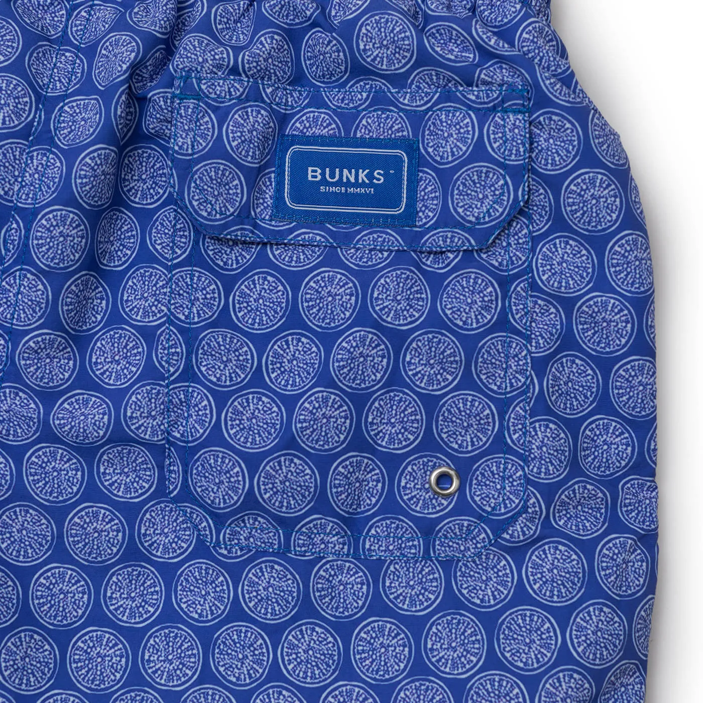 Sea Urchin Swim Shorts - Blue/White