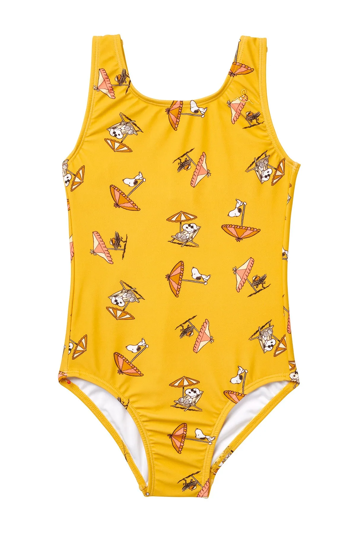 Seaesta Surf x Peanuts® Snoopy Shade Swimsuit / Mustard