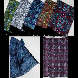 Seventies Style Sarongs