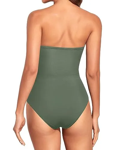 Sexy One Piece Mesh Cutout Bathing Suits