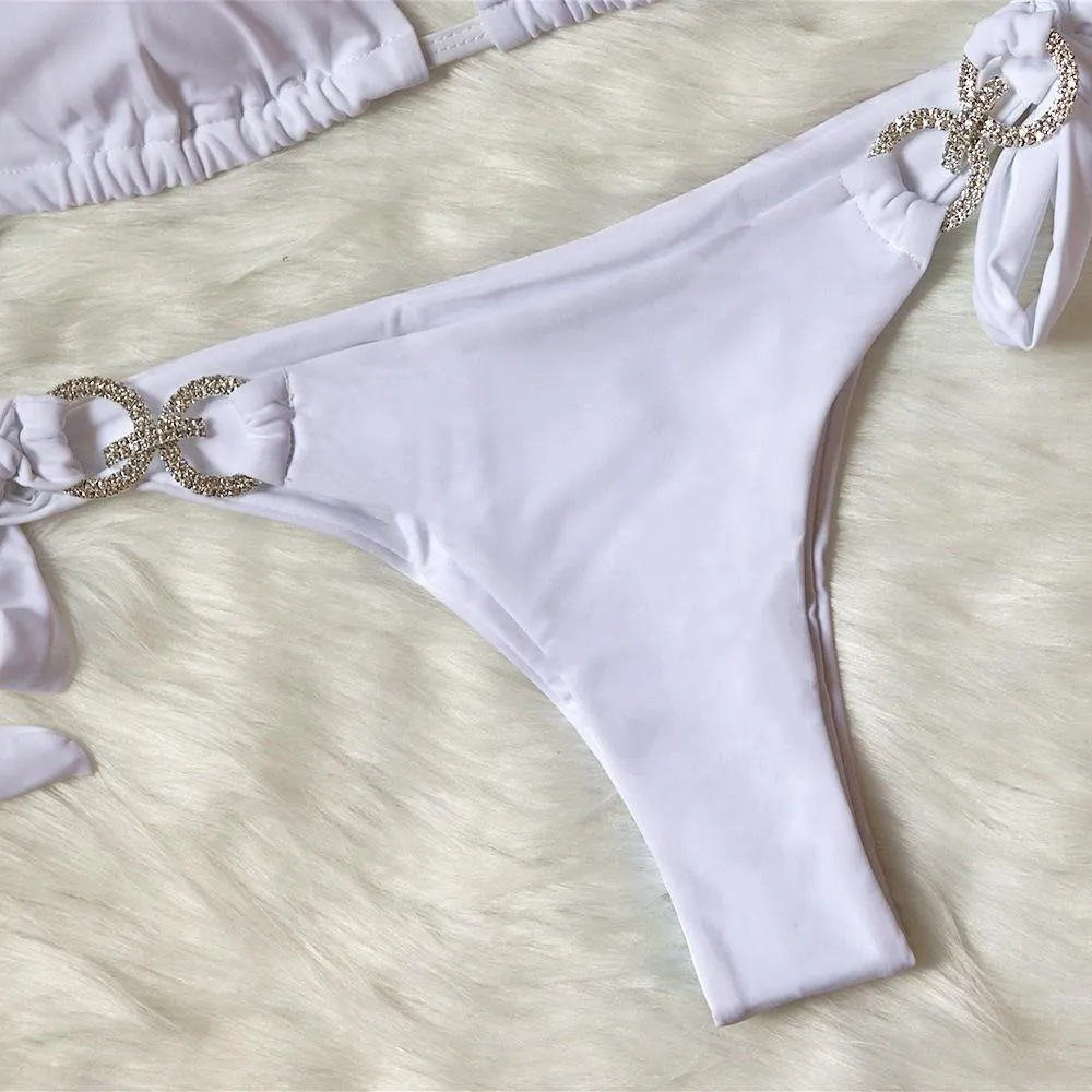 Sexy Rhinestone Summer Beach Bikni