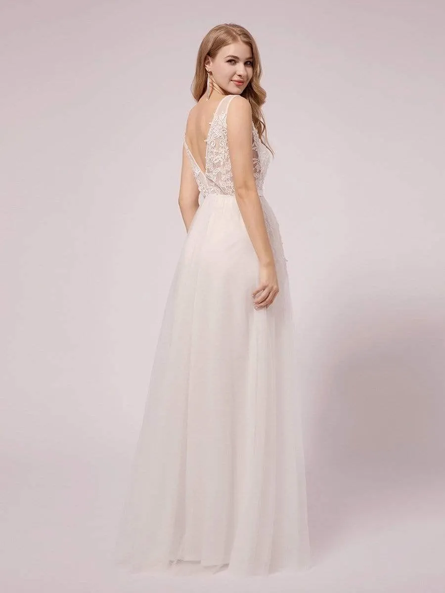 Sexy See through Applique Tulle Maternity Dresses
