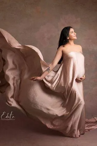 Silky Scarf Dusty Pink (4 meter) CLEARANCE SALE