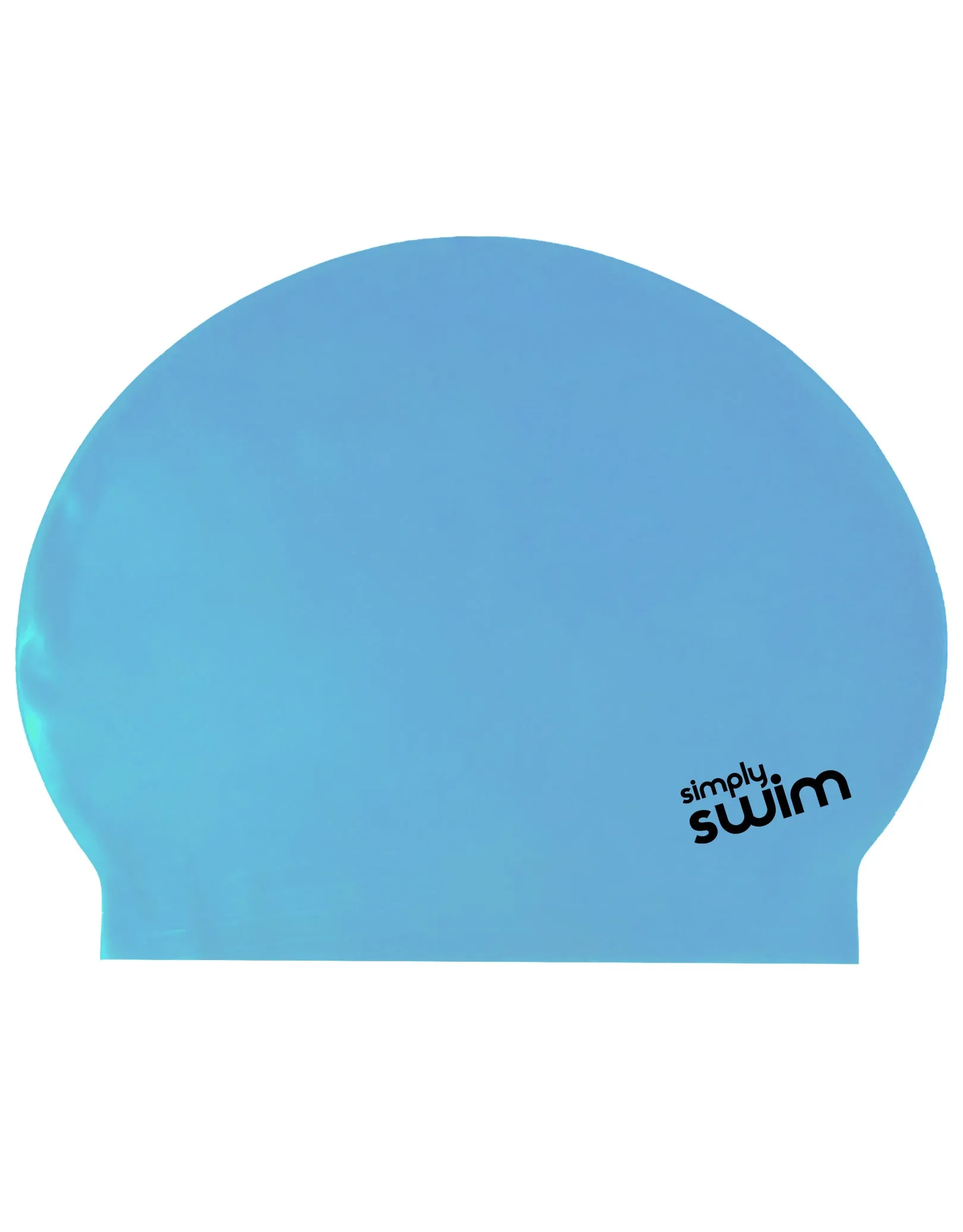 Simply Swim Adult Solid Colours Latex Swim Cap