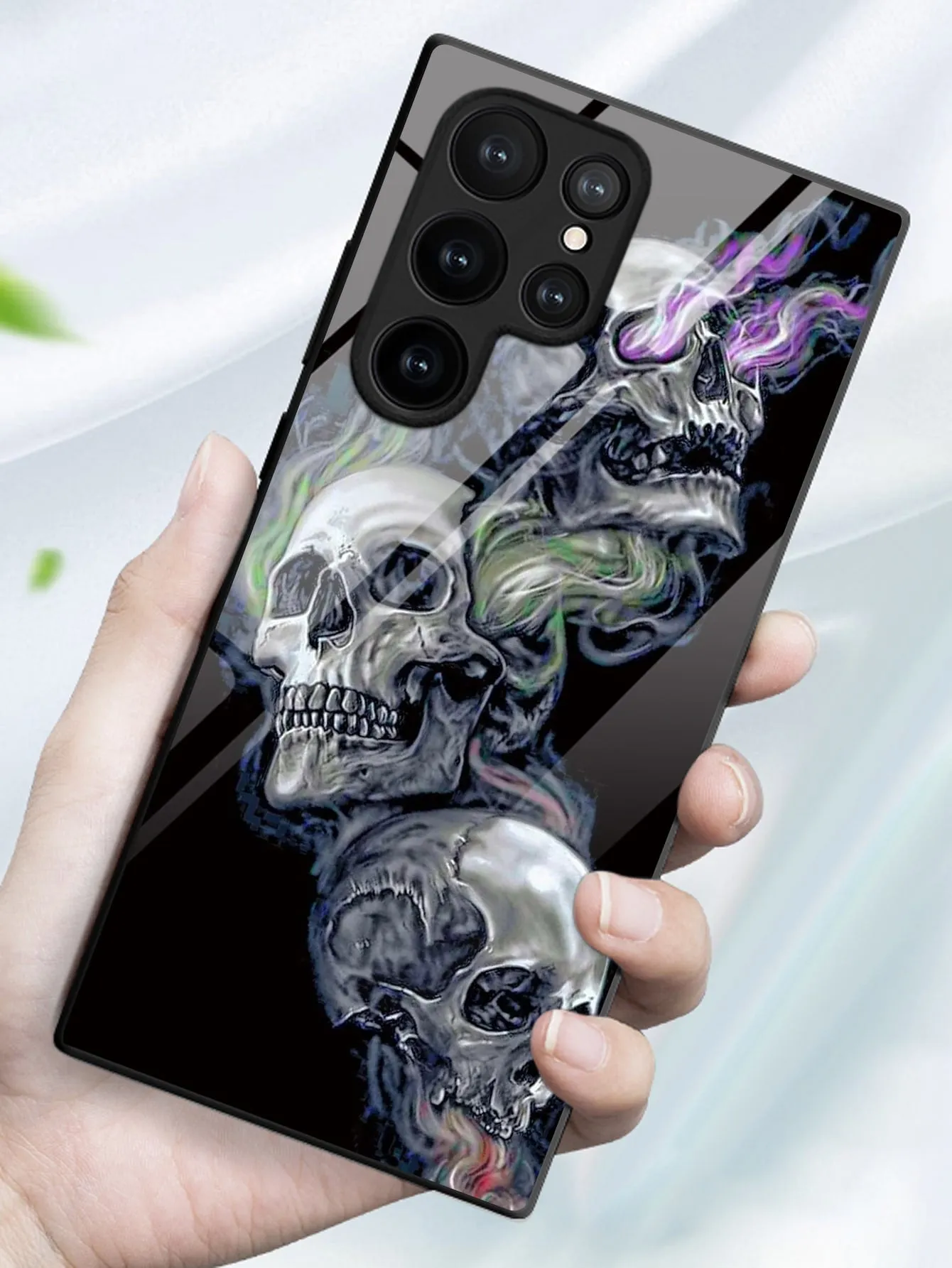 Skeleton Pattern Phone Case Compatible With iPhone15/15Plus/15Pro/15Promax