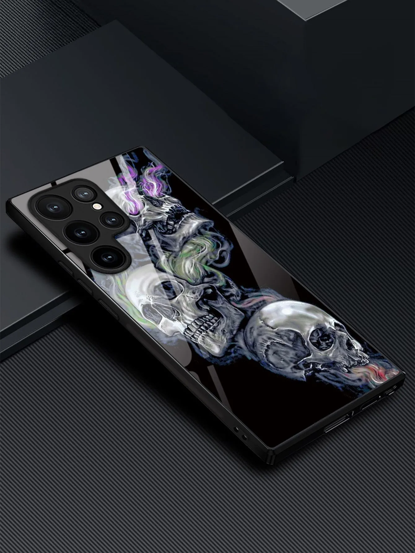 Skeleton Pattern Phone Case Compatible With iPhone15/15Plus/15Pro/15Promax