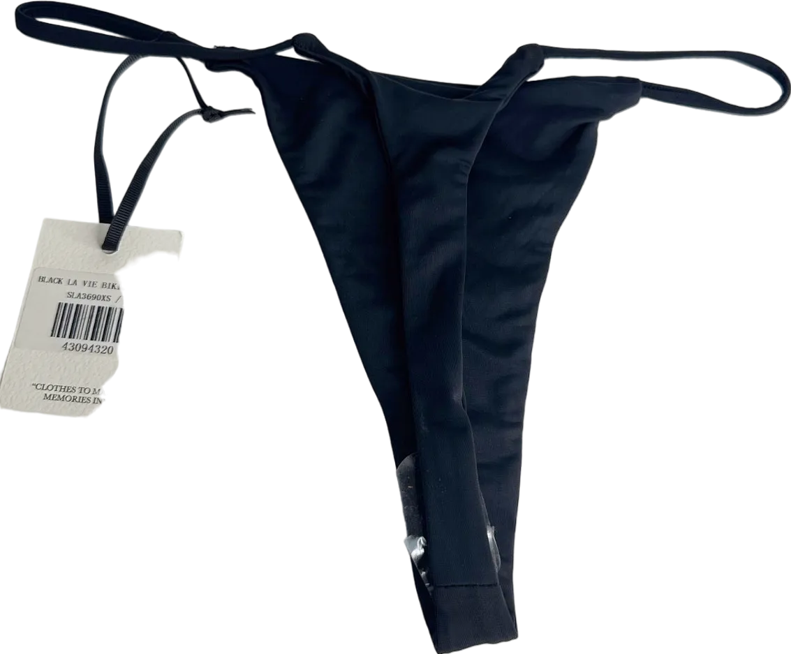 SLA Black La Vie Bikini Bottom XS