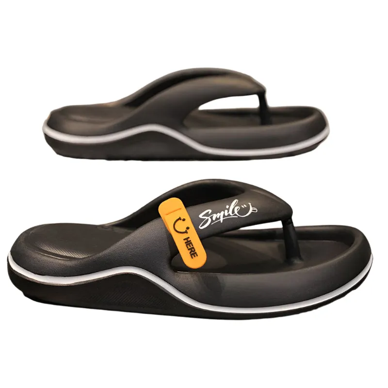 Smile! Men's flip flops design