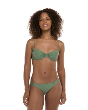 Smoothies Alice Underwire Bikini Top - Cactus