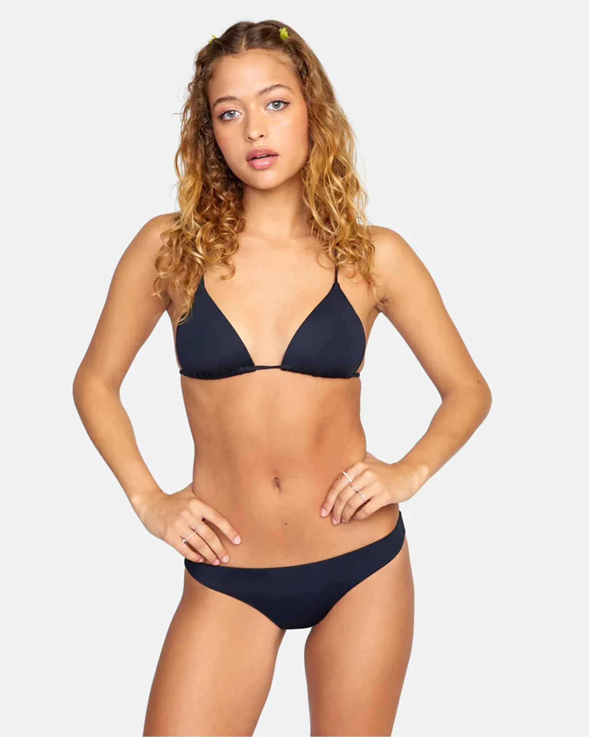 Solid Cheeky Bikini Bottoms (Past Season)