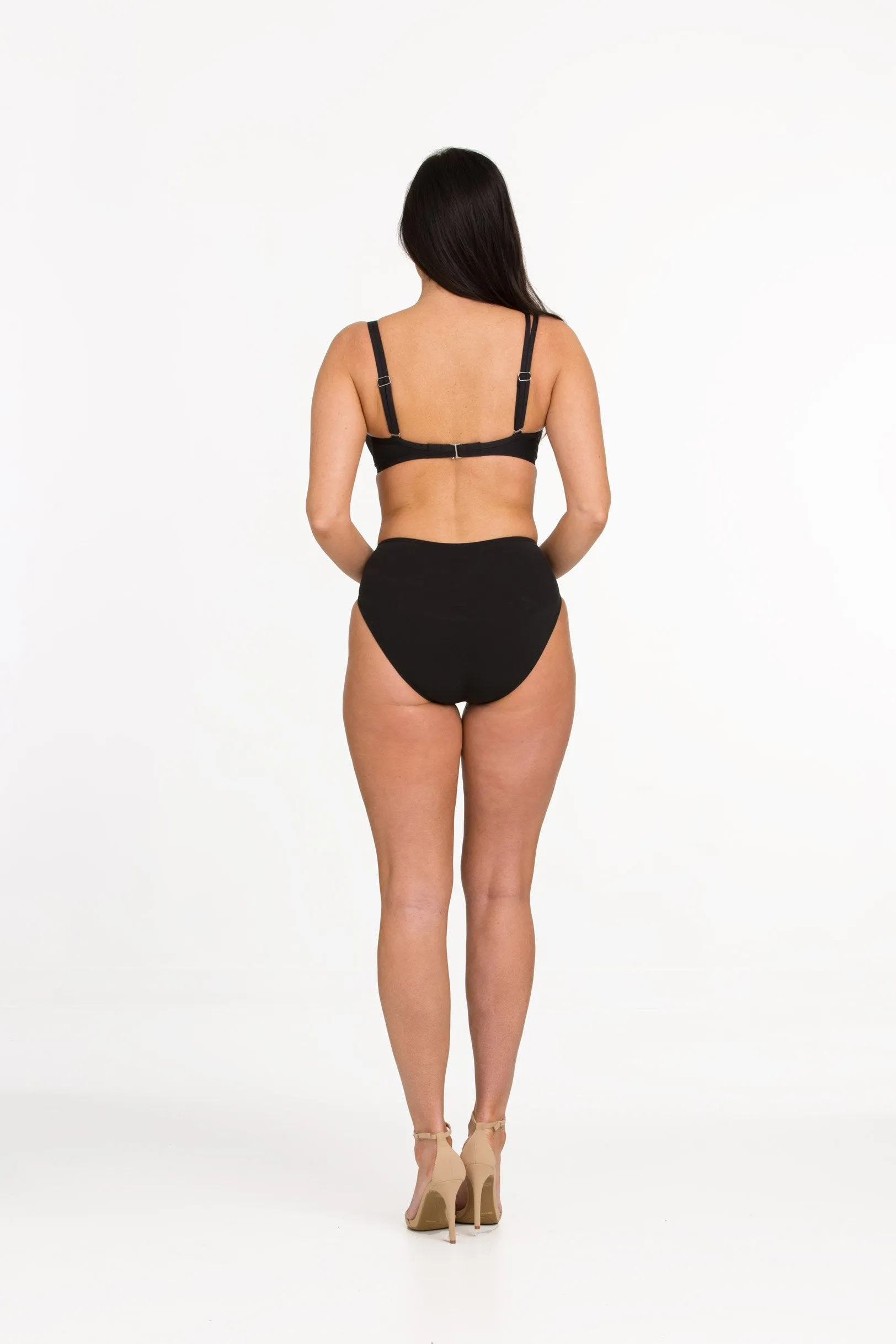 Solid Mid-Rise Pant (Style 205)