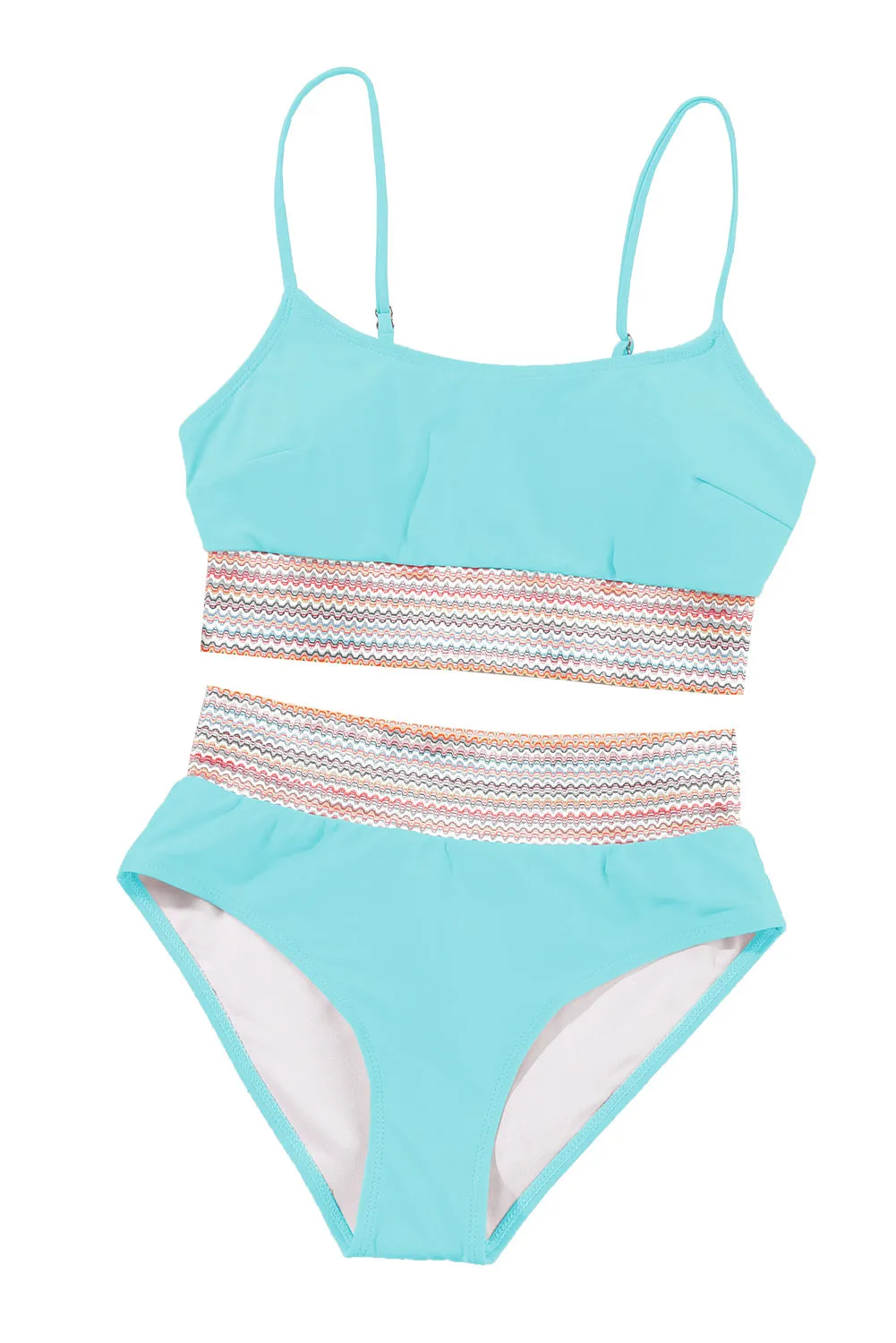 Spaghetti High Waist Bikini Swimsuit