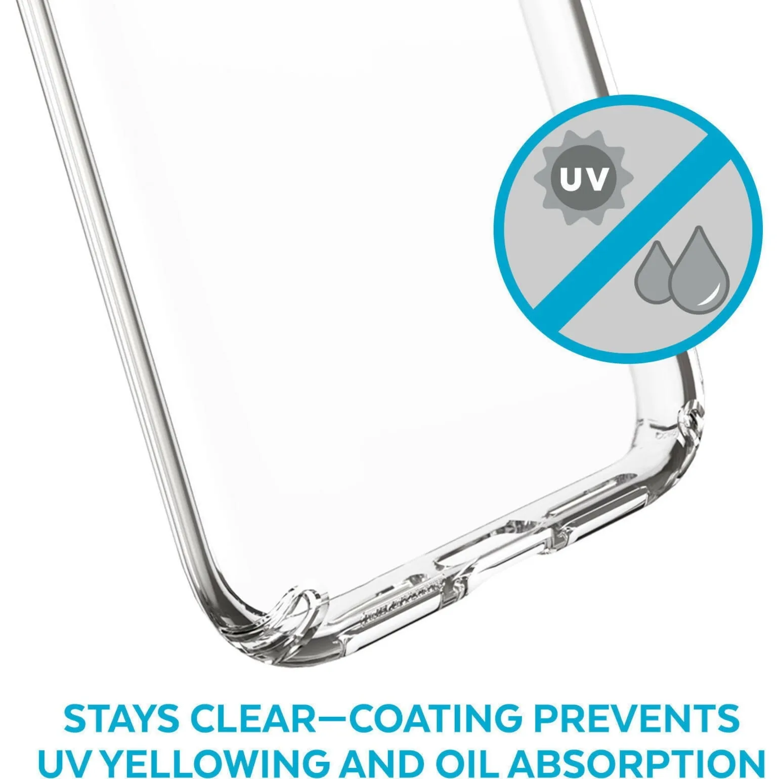 Speck Presidio Stay Clear Series Hard Case for Samsung Galaxy S10e - Clear