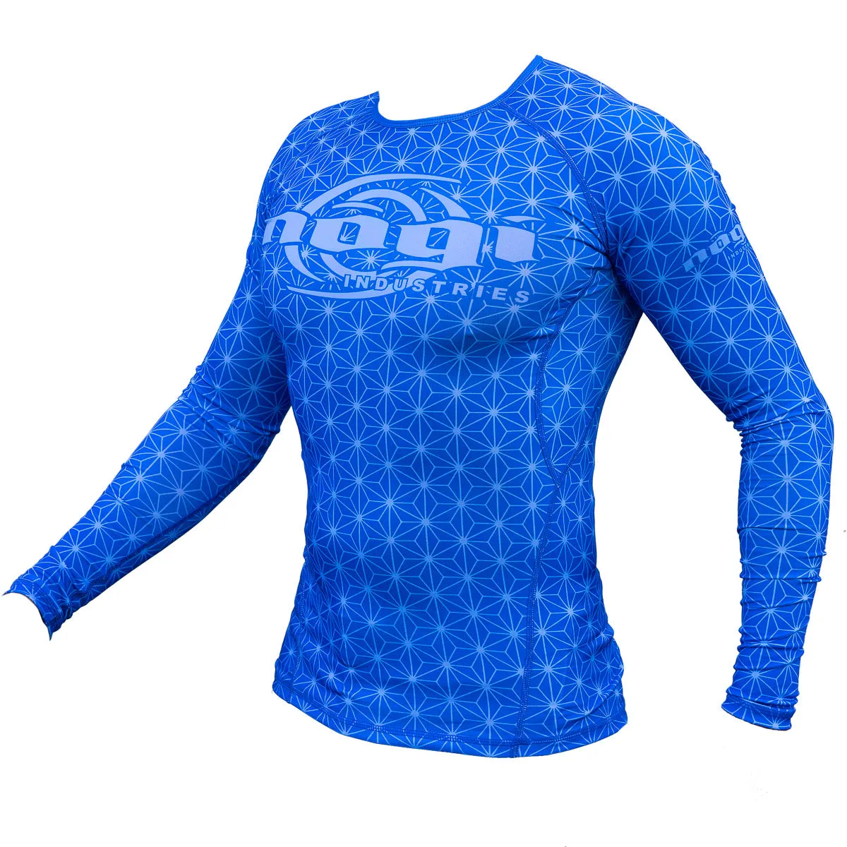 Spectral Long Sleeve Rank Rashguard - Blue (LS) by Nogi Industries