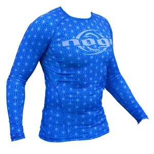 Spectral Long Sleeve Rank Rashguard - Blue (LS) by Nogi Industries