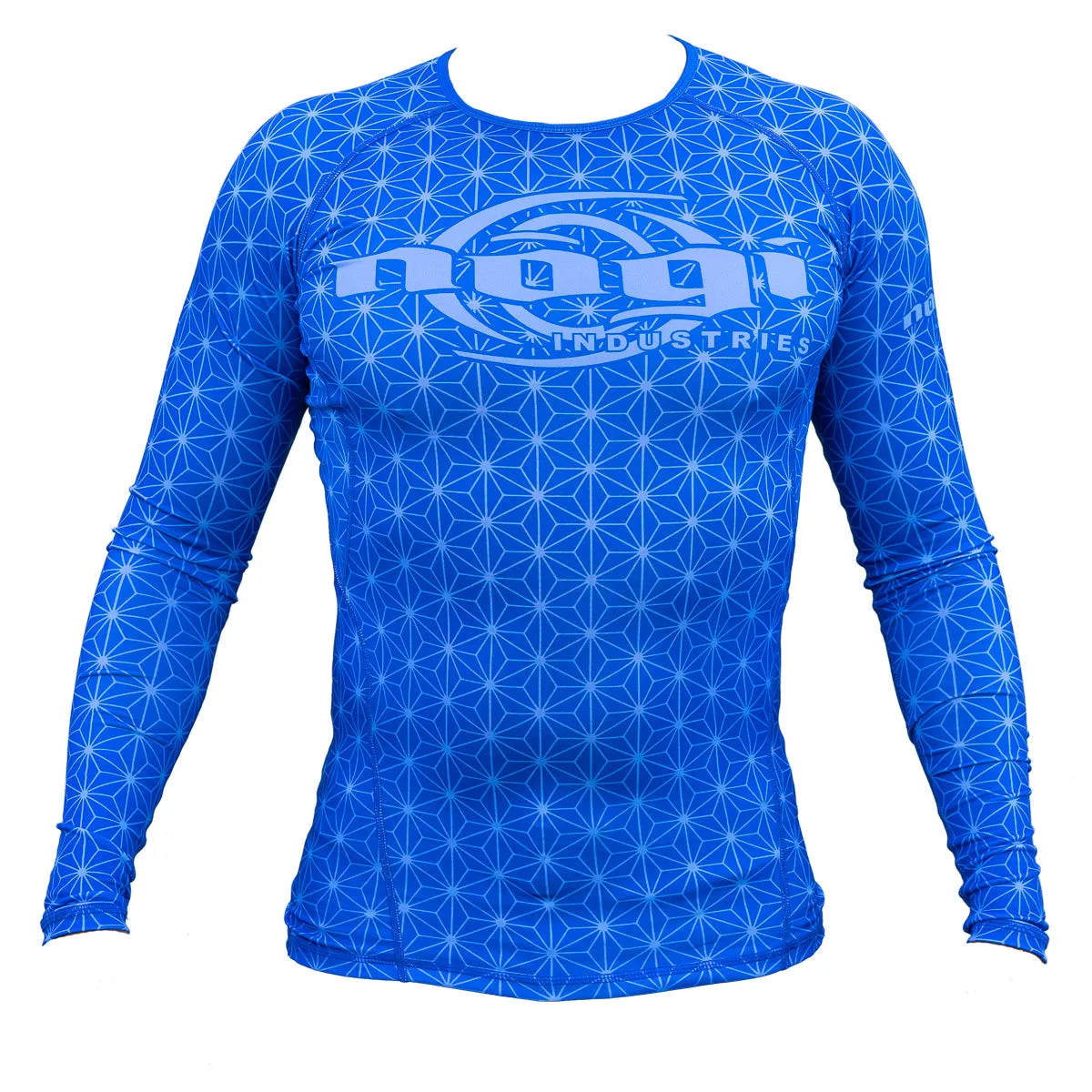 Spectral Long Sleeve Rank Rashguard - Blue (LS) by Nogi Industries