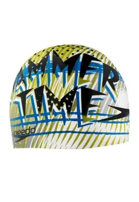 SPEEDO Jammer Time Silicone Swim Cap