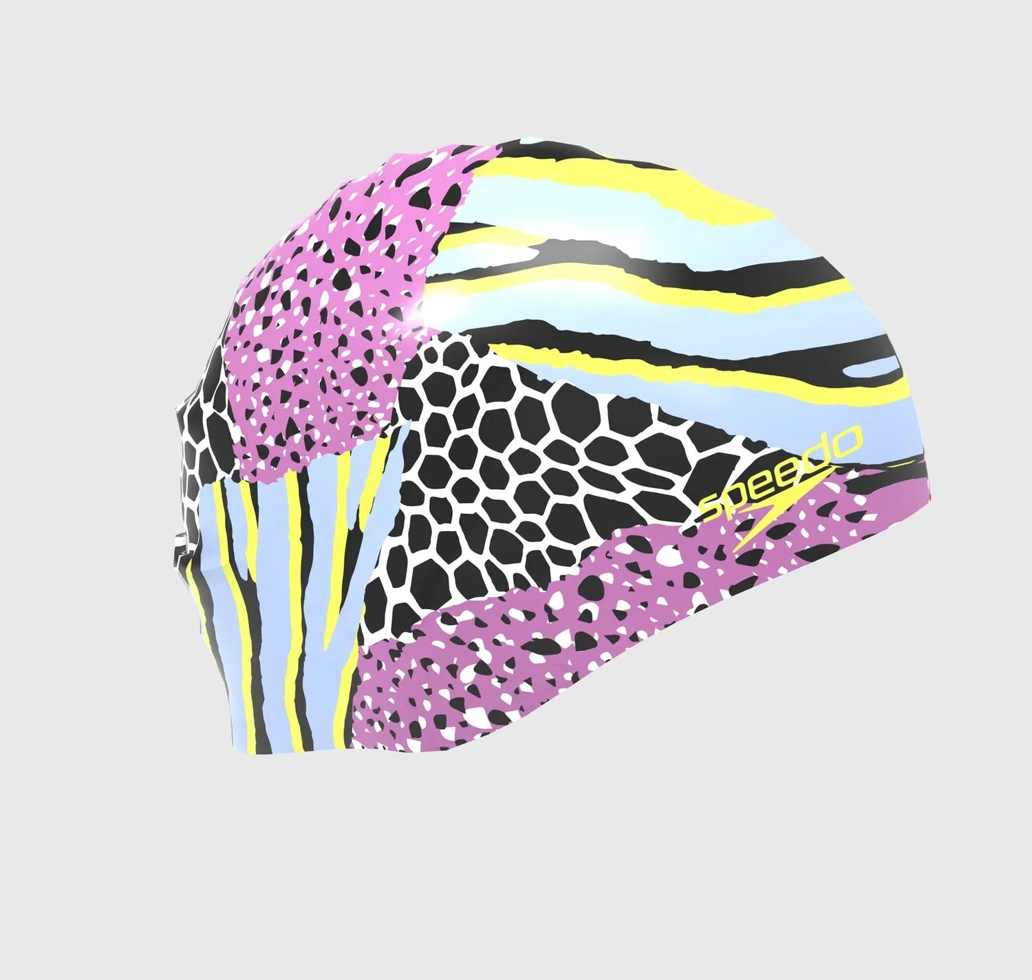 Speedo Silicone Printed Swim Cap