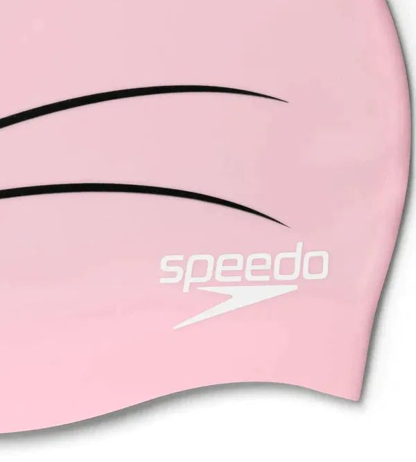 Speedo Tots Unisex Printed Character Swim Caps (Pink/ Black)