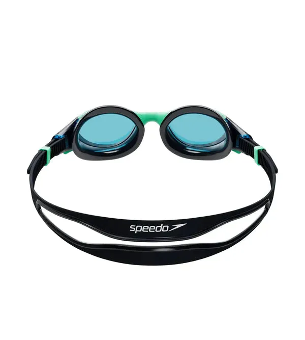Speedo Unisex Adult Biofuse 2.0 Tint - Lens Swim Goggles - Green & Blue