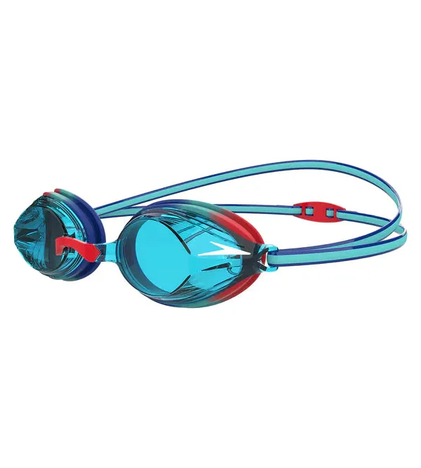 Speedo Unisex Junior Vengeance Tint- Lens Goggles - Blue & Red