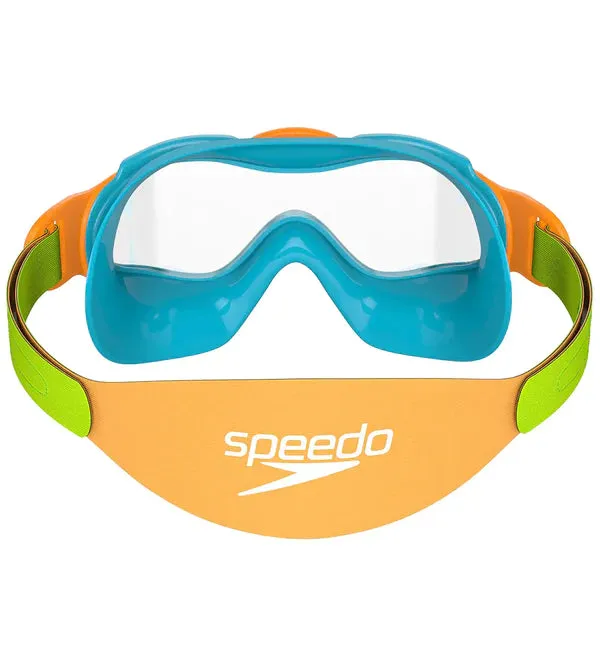 Speedo Unisex Sea Squad Mask Tint- Lens Goggles for Tot's (Blue/ Green)