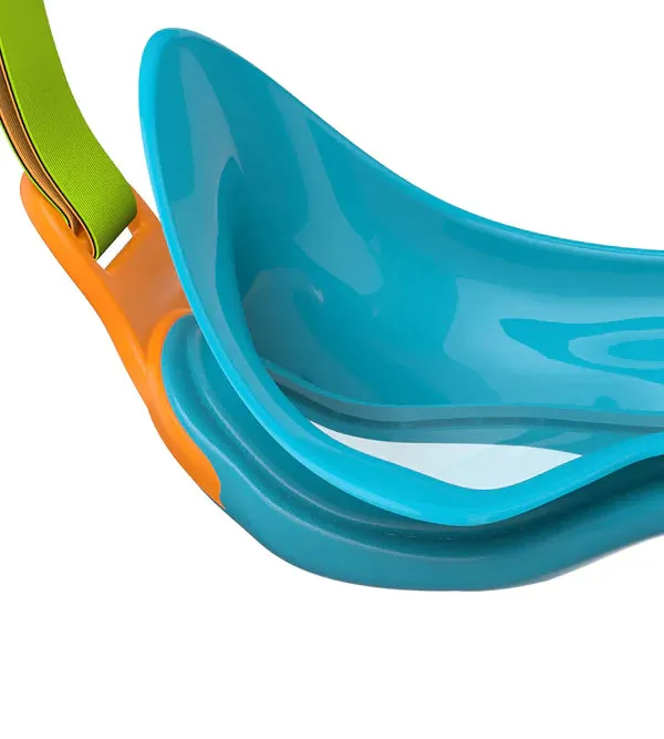 Speedo Unisex Sea Squad Mask Tint- Lens Goggles for Tot's (Blue/ Green)