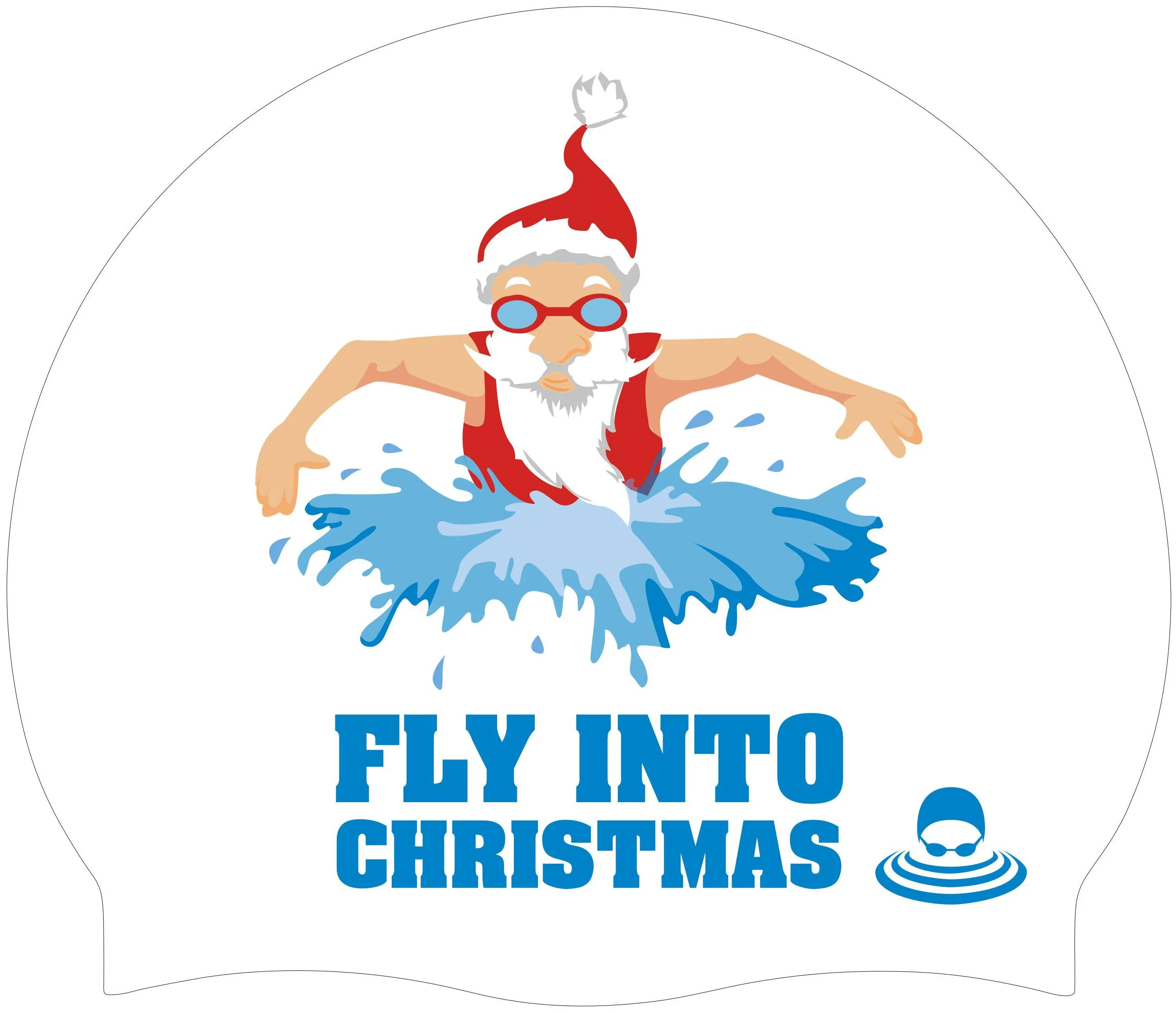 SportySwim Christmas Caps