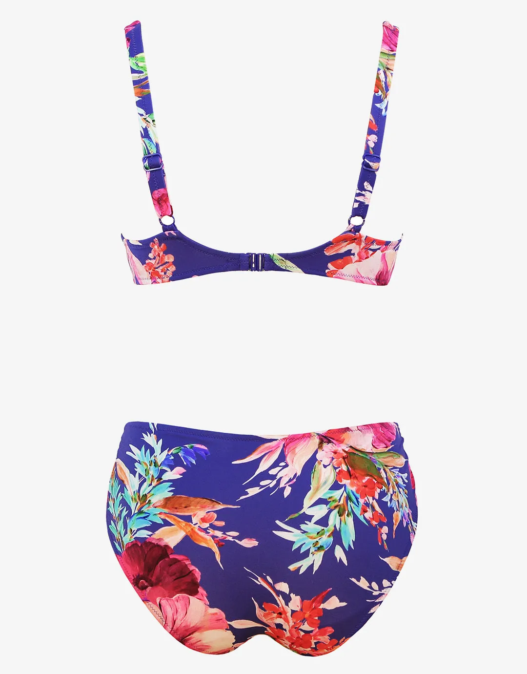 Spring Invite Underwired Bikini Set - Lilac Flowers