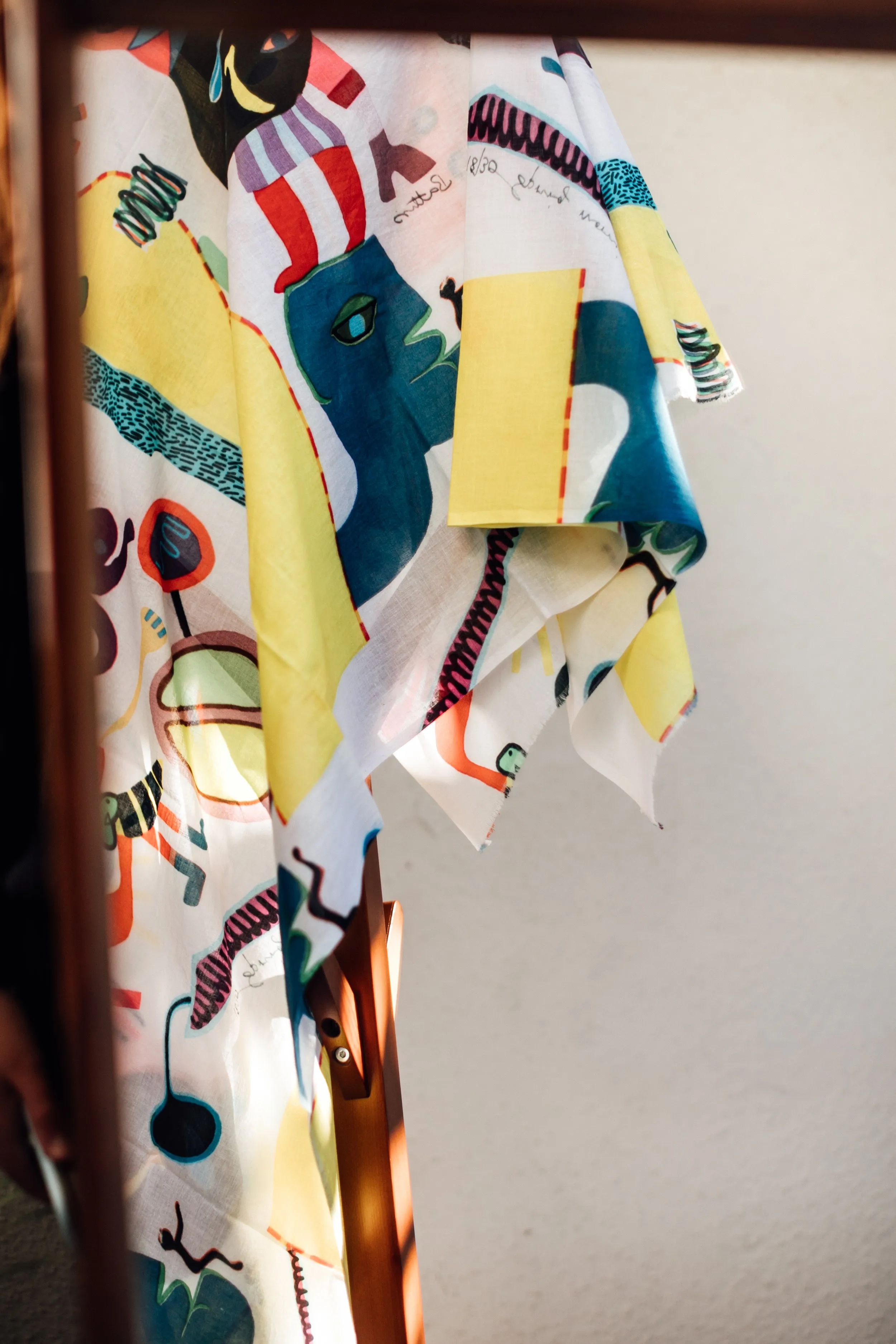 Spring Morning Cotton Sarong / Shawl