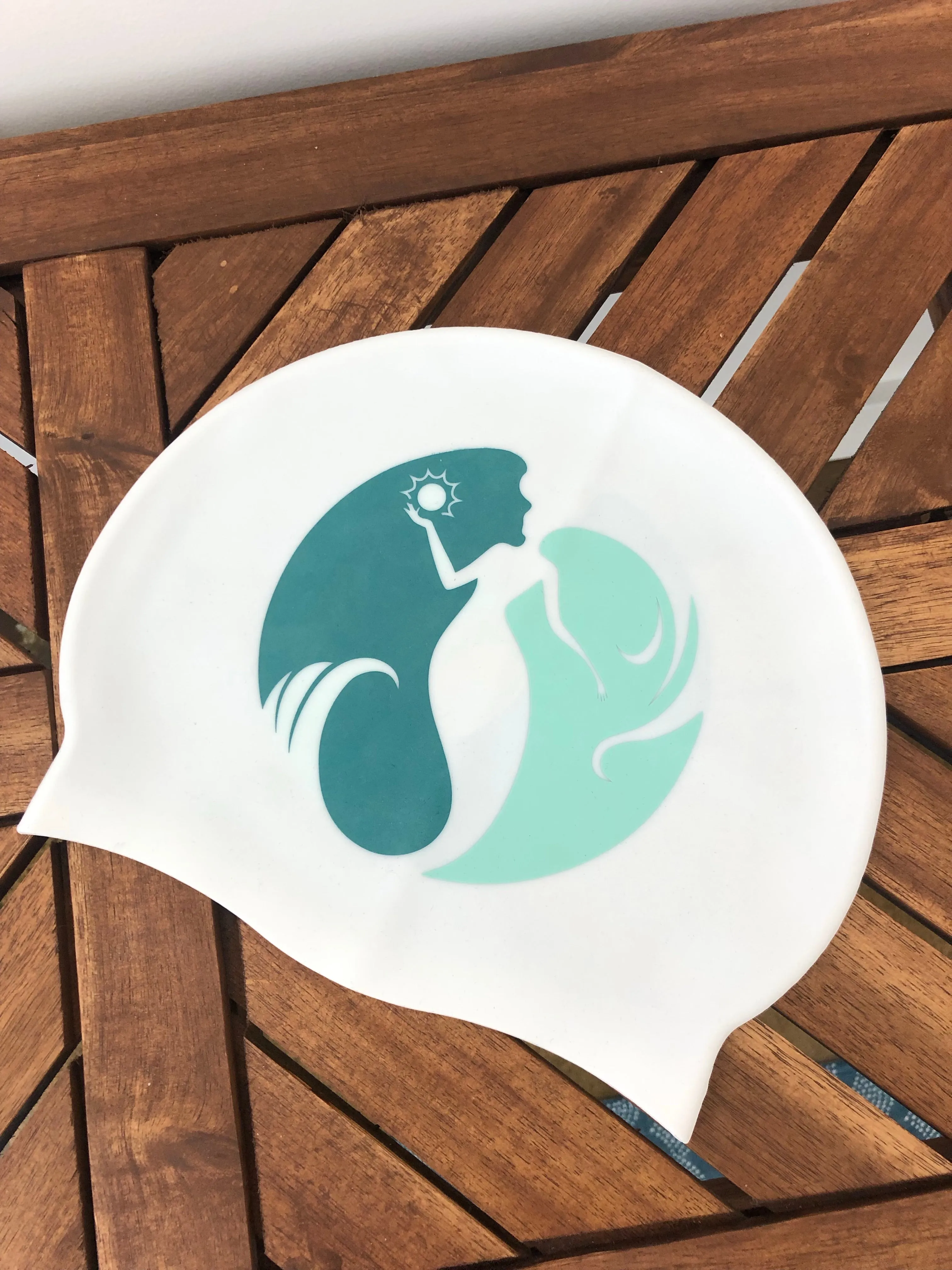 SSR Logo Silicone Swim Cap