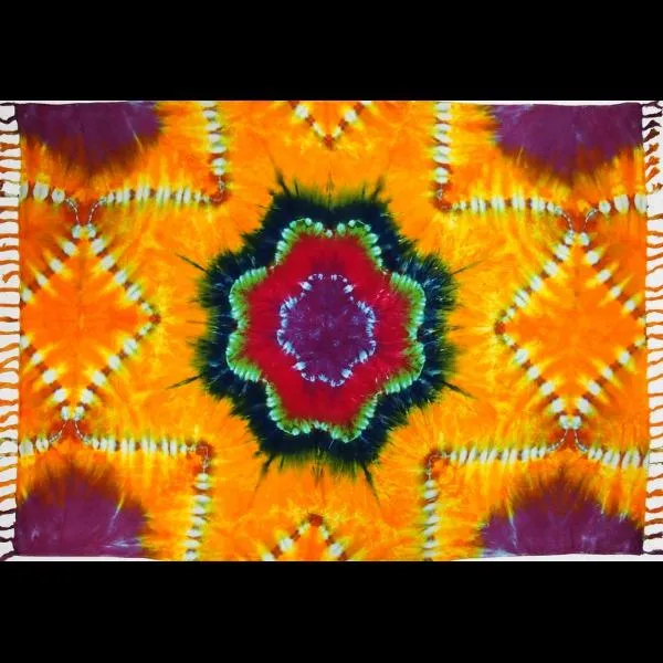 Star Tie-Dye Sarongs