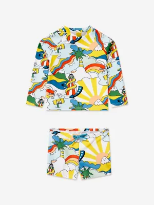 Stella McCartney Baby Boys Swim Set in Multicolour