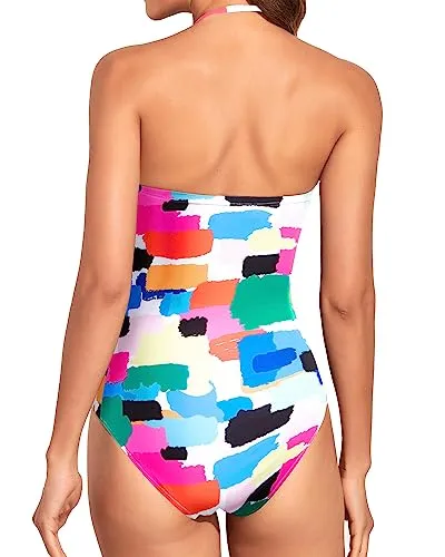 Strapless Slimming One Piece Swimsuits